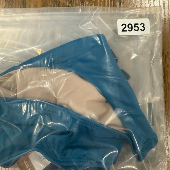 Vix Paula Hermanny Basic Teal Blue Bottom Classic Full Coverage Small - Picture 4 of 4